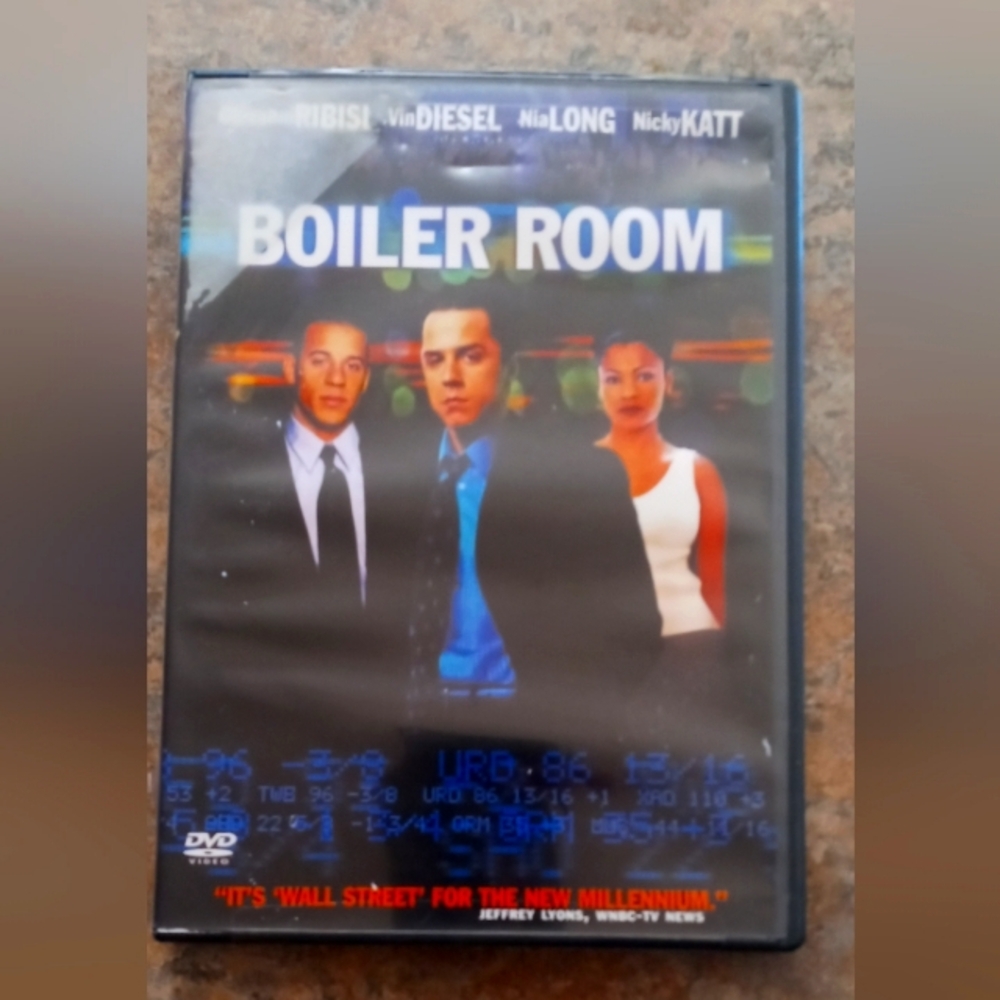 Boiler Room DVD Movie - Black